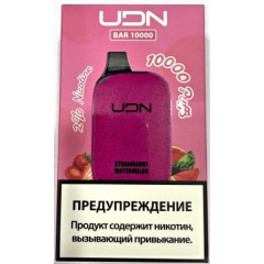 Электронная сигарета UDN BAR 10000 Strawberry Watermelon (УДН Бар Клубника Арбуз)